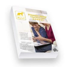 Rovi Premium Parlak Fotoğraf Kağıdı - 300Gsm - 50Yp - A4