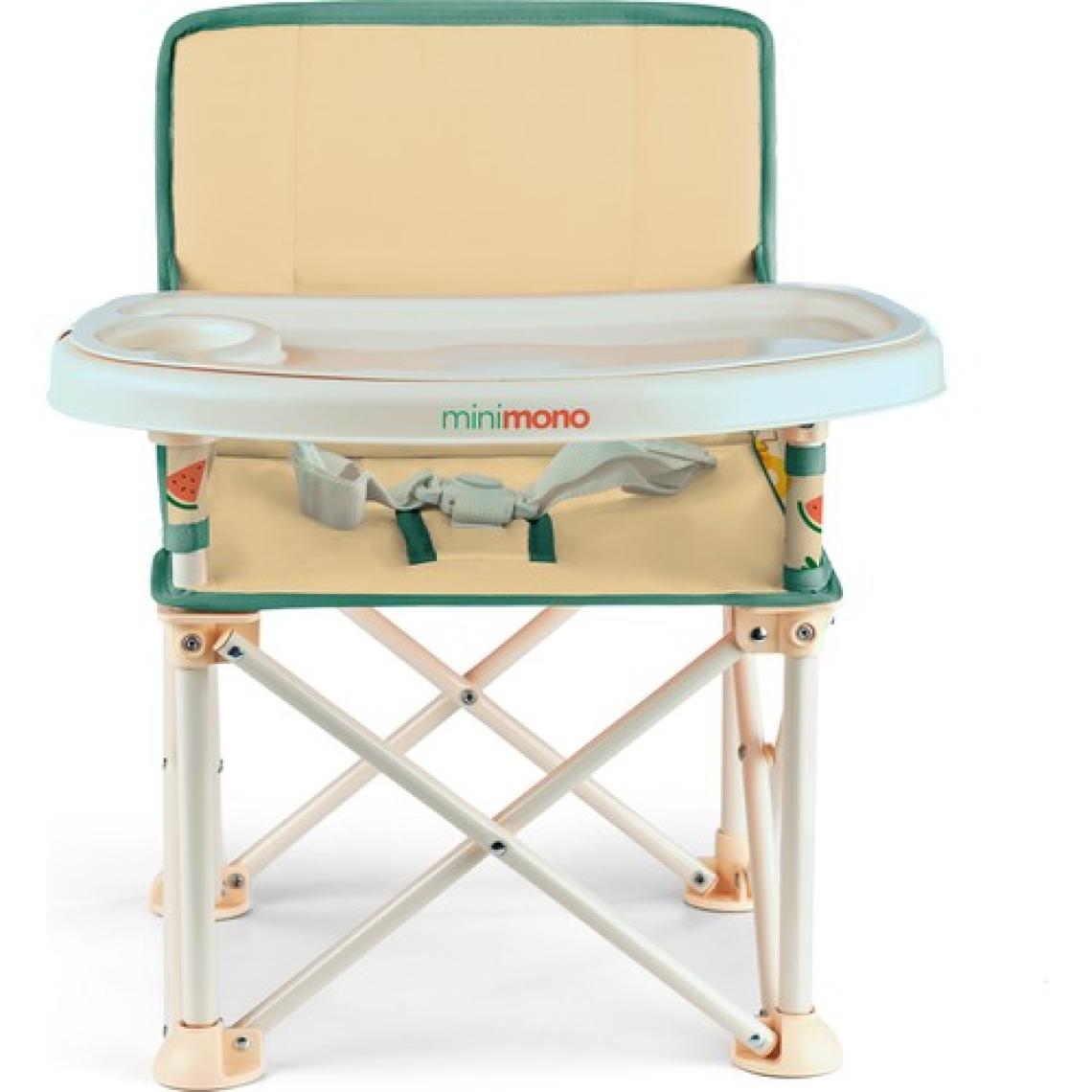 Minimono Plus 0-4 Yaş Portatif Katlanır Yükseltici Mama Sandalyesi Bebek Çocuk Kamp Sandalyesi 3 Farklı Renk Seçeneği