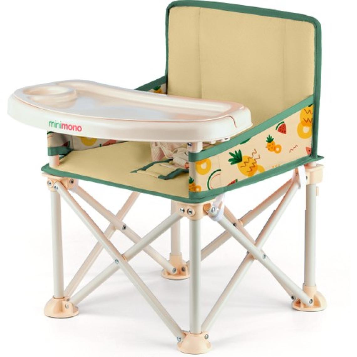 Minimono Plus 0-4 Yaş Portatif Katlanır Yükseltici Mama Sandalyesi Bebek Çocuk Kamp Sandalyesi 3 Farklı Renk Seçeneği