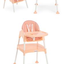 Wellgro Pretty 3 in1 Çalışma Masalı Mama Sandalyesi Pembe