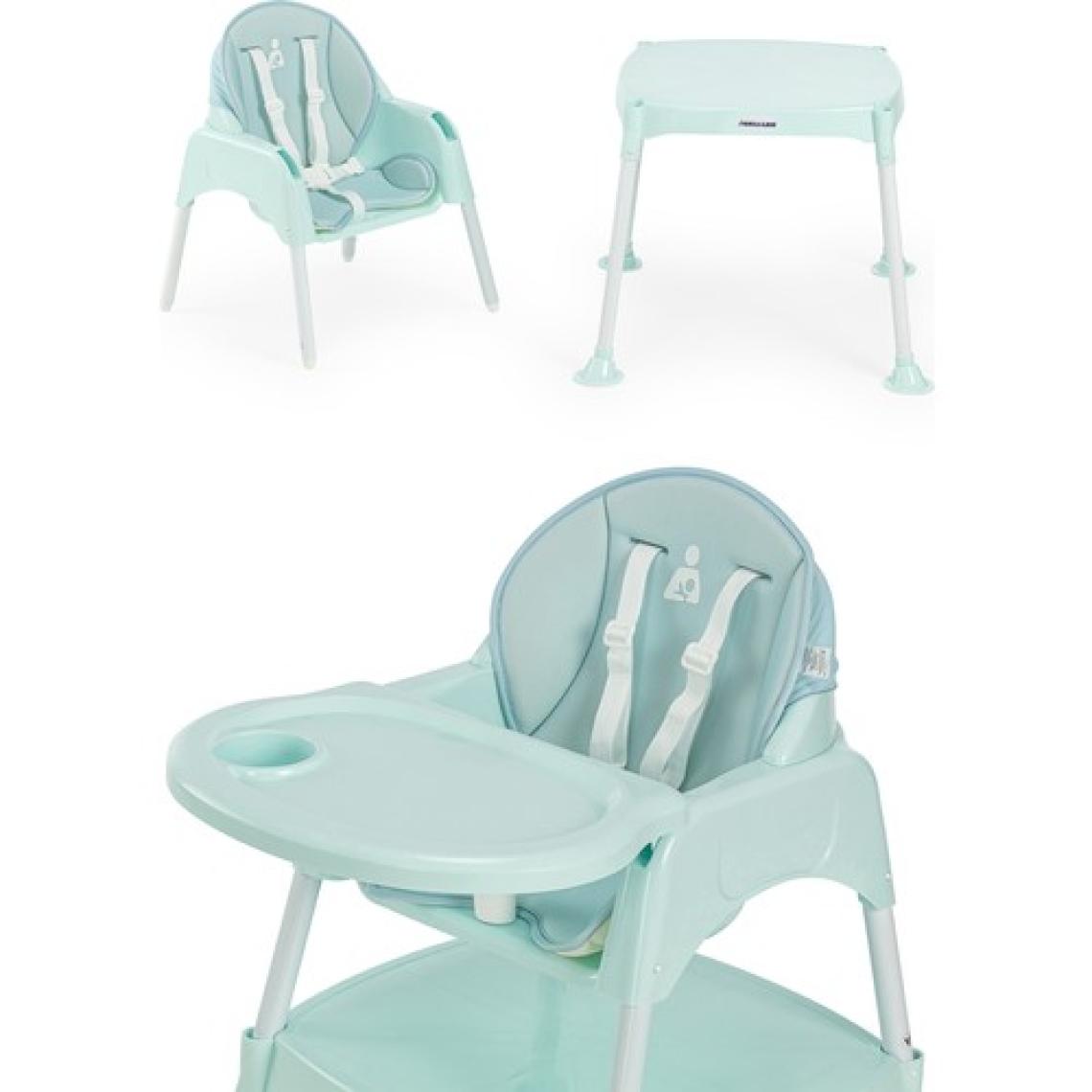 Wellgro Pretty 3in1 Çalışma Masalı Mama Sandalyesi