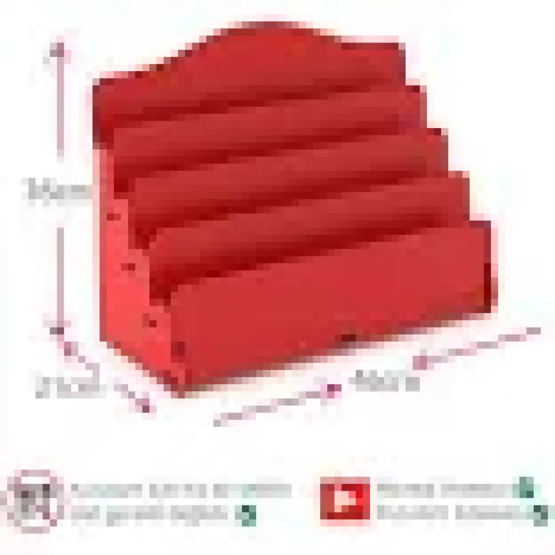Mingitav Mini Lucky 4 Raflı Ahşap Masaüstü Mini Kitaplık Montessori Çocuk Kitaplığı Çocuk Odası Kitaplık