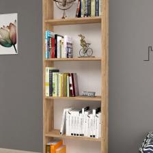 Bofigo Dekoratif 5 Raflı Kitaplık Modern Kitaplık Çam