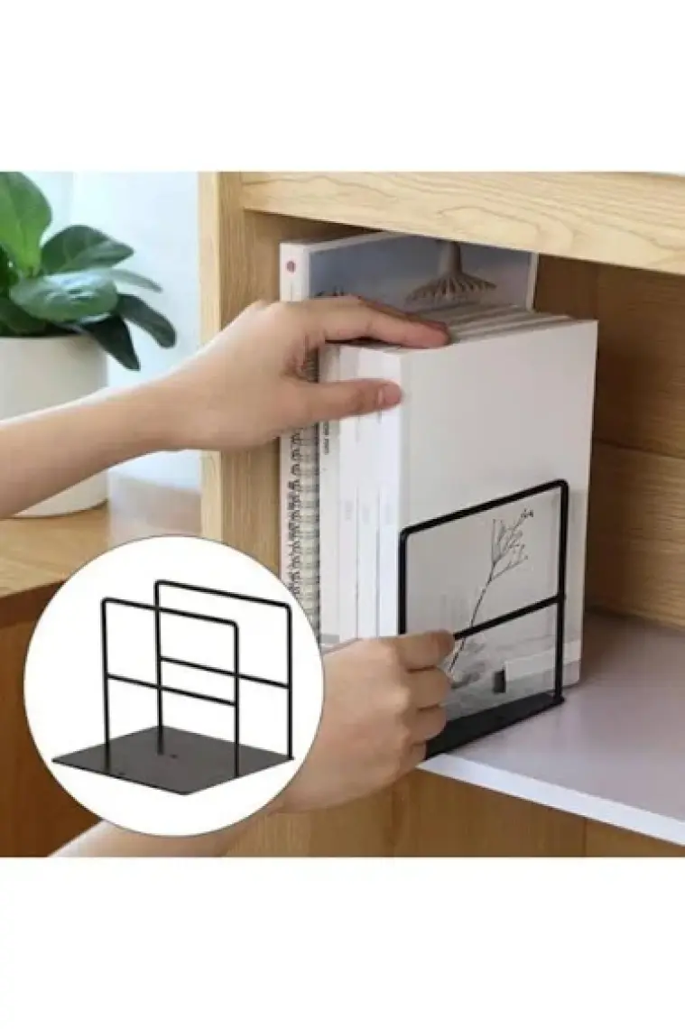 Wess Dizayn Metal Kitap Ayracı Masa Üstü Organizer WD-224