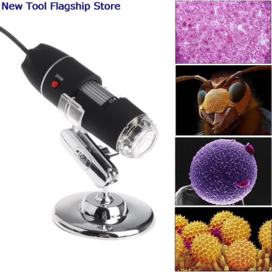Duhaline Cilt ve Saç Analiz Cihazı 1600X 2.mp USB 8 LED Digital Mikroskop