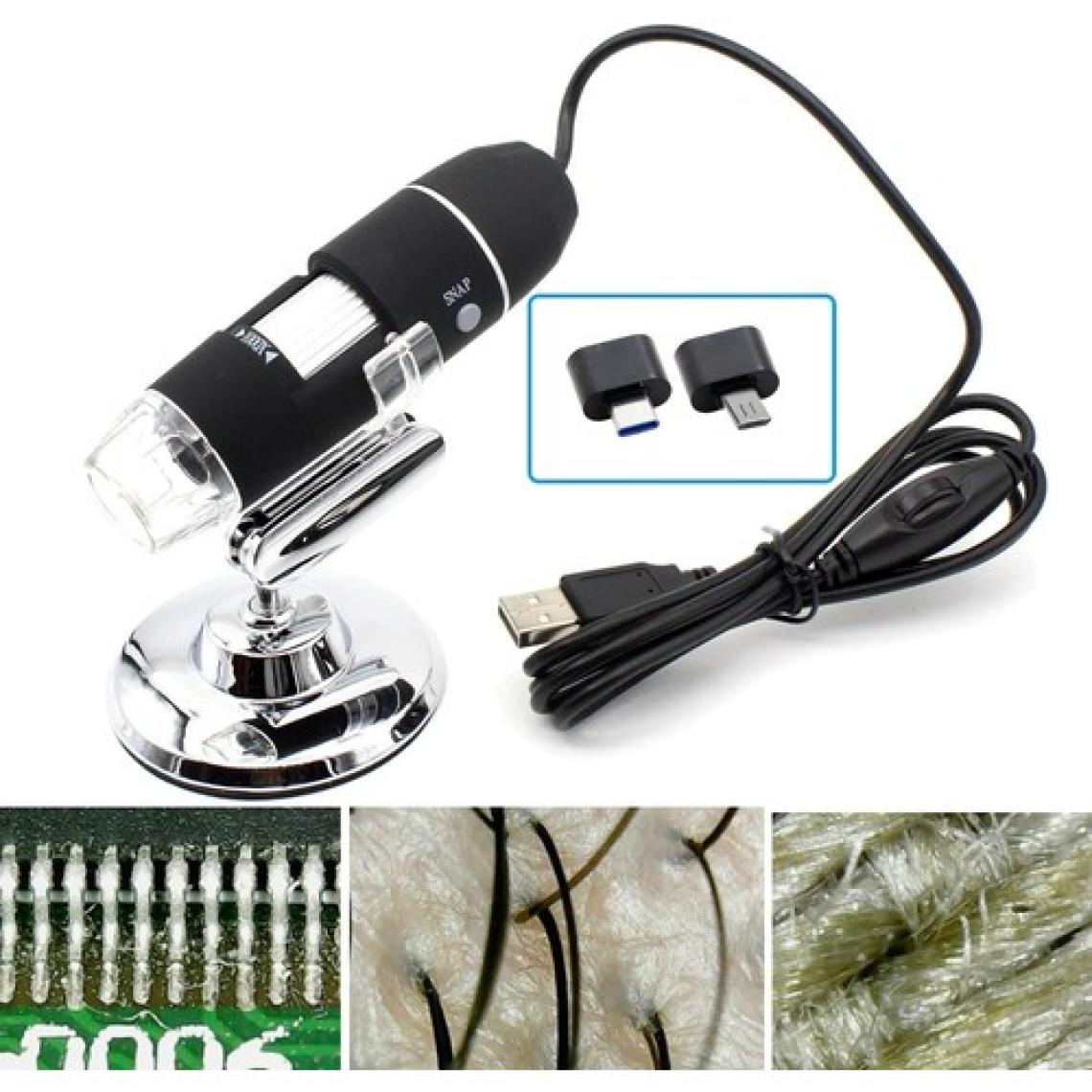 Duhaline Cilt ve Saç Analiz Cihazı 1600X 2.mp USB 8 LED Digital Mikroskop
