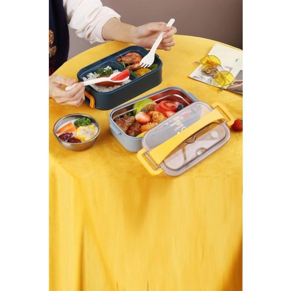 Vagonlife Bento Lunch Box Ofis-Okul Için Yeni Nesil Sefer Tası -Çorba Kaseli Model-Paslanmaz Çelik