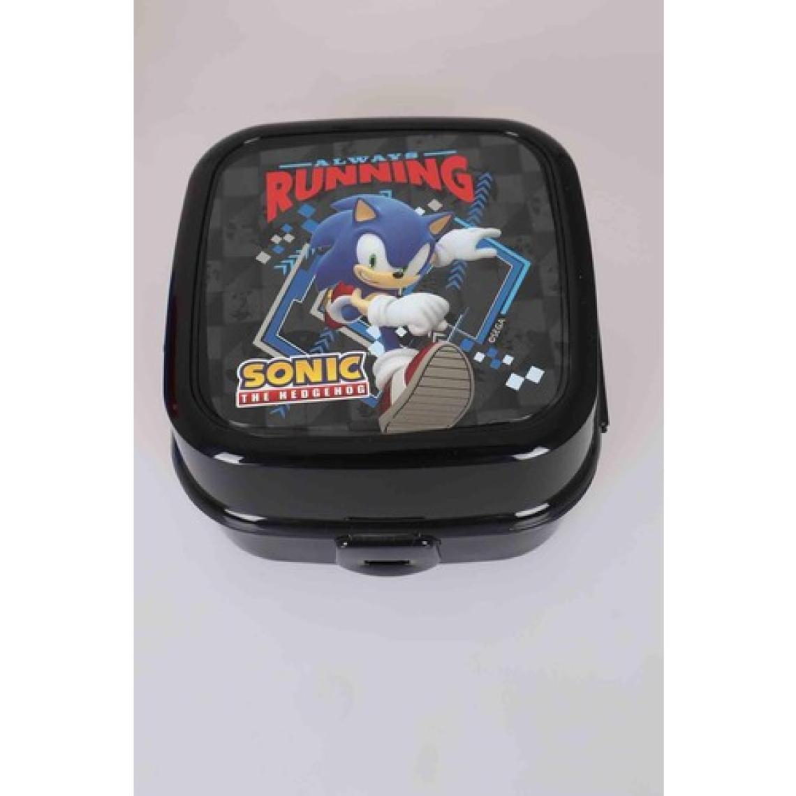 Sonic Siyah Beslenme Yemek Kutusu