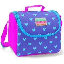 Coral High Kids Lavanta Kalp Desenli Thermo Beslenme Çantası 22706