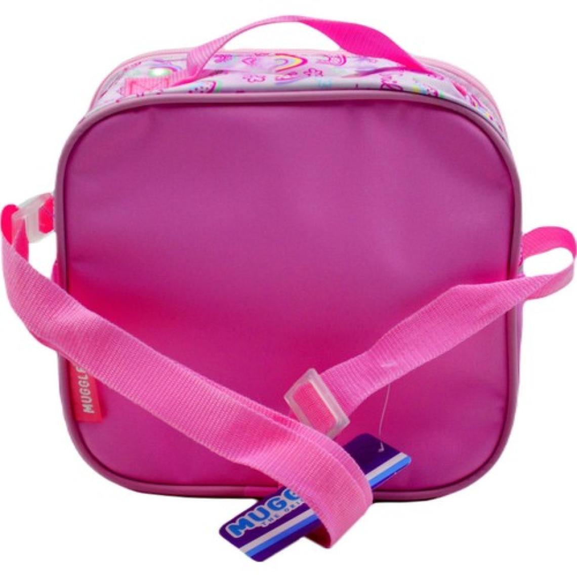 Muggle Termoslu Soft Rainbow Pembe Beslenme Çantası (MU-6733)