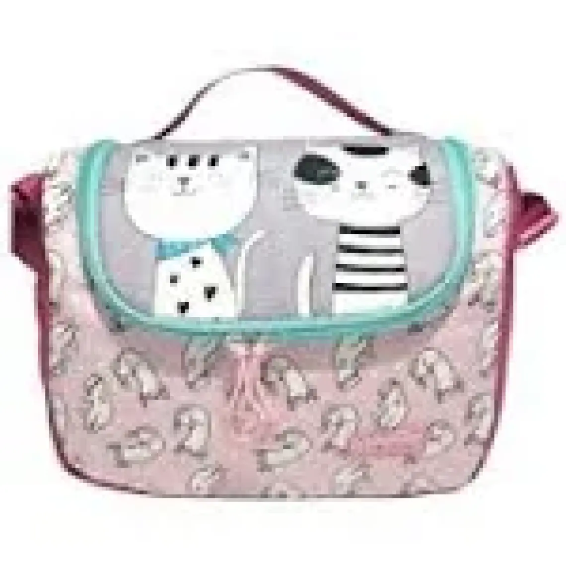 Motzi Pink Cat Termal Beslenme Çantası