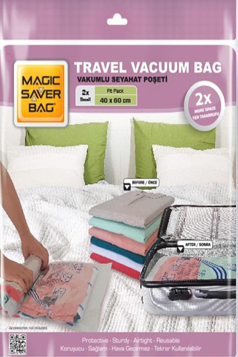 Magıc Saver Bag 2'li Seyahat Poşeti Roll-up S
