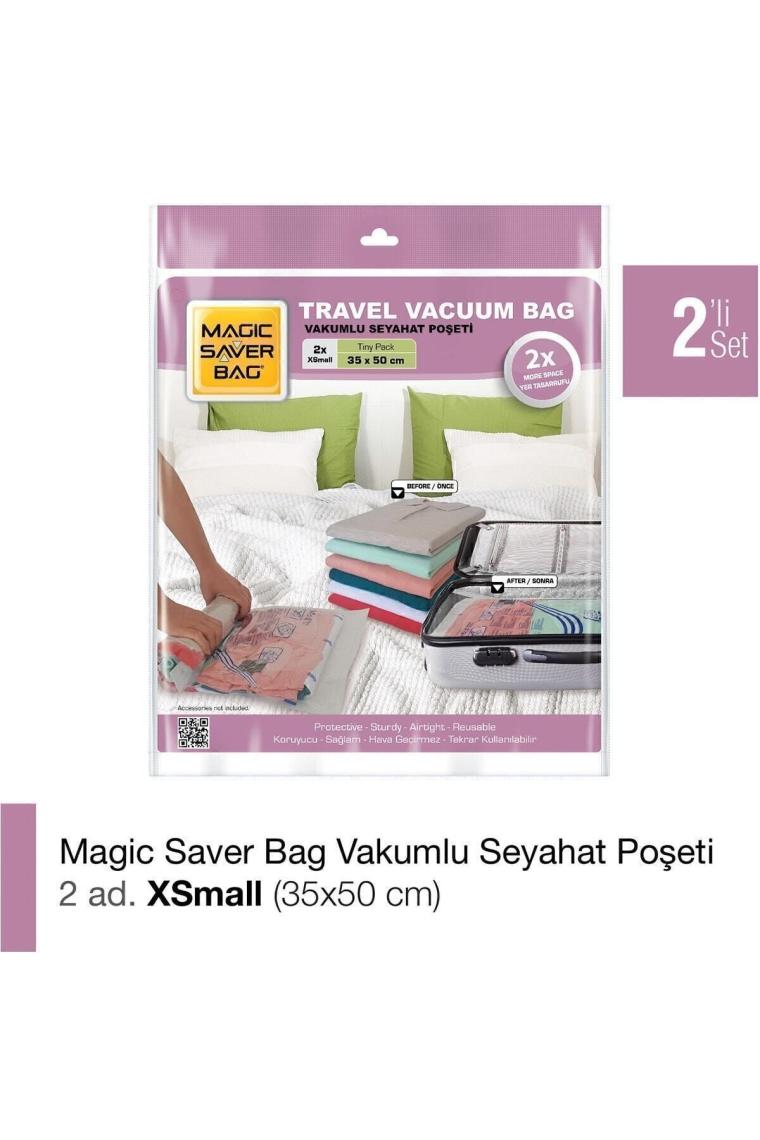 2’li Xsmall Vakumlu Seyahat Poşeti