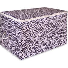 Rek Home Büyük Boy Yaprak Baskılı Hurç 64X41X35