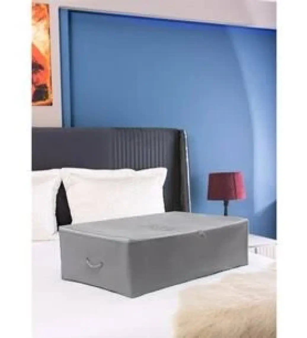 Serstil Mega Boy Baza Altı Antrasit Çizgili Hurç 74 x 46 x 22 cm
