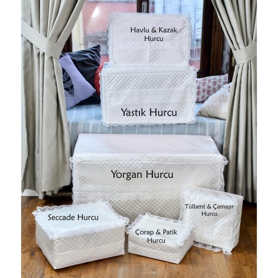 Dantelux Dantelli Çeyizlik Hurç