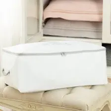 Madame Coco Çiçek Desen Baskılı Hurç - Beyaz / Gri