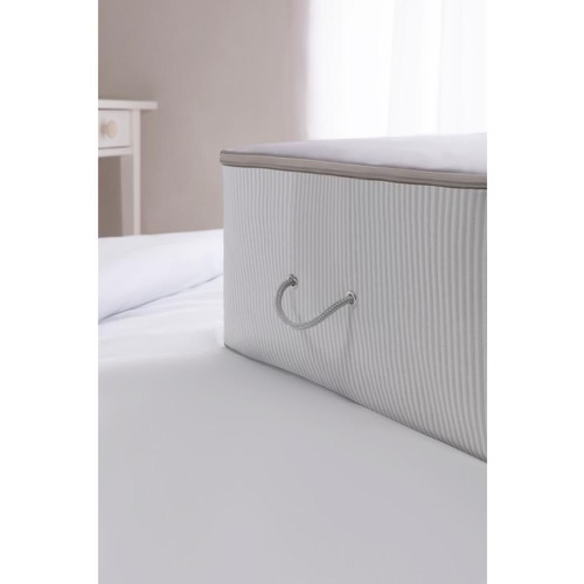 Ocean Home Textile 2'li Stuff&Things Gri Baza Altı Yastık Yorgan Kazak Hurcu, Hurç