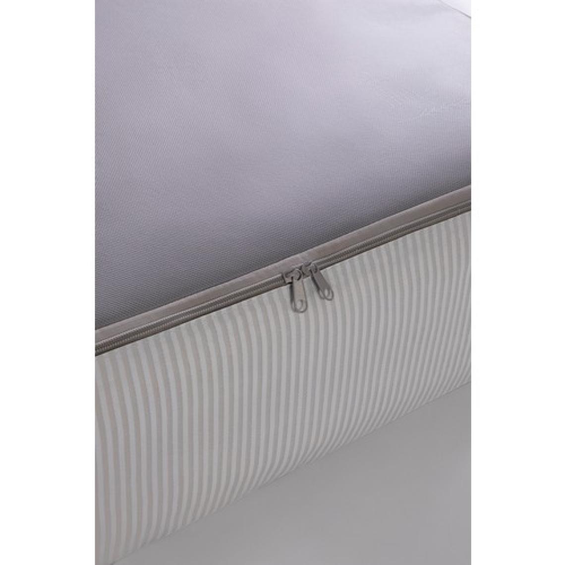 Ocean Home Textile 2'li Stuff&Things Gri Baza Altı Yastık Yorgan Kazak Hurcu, Hurç