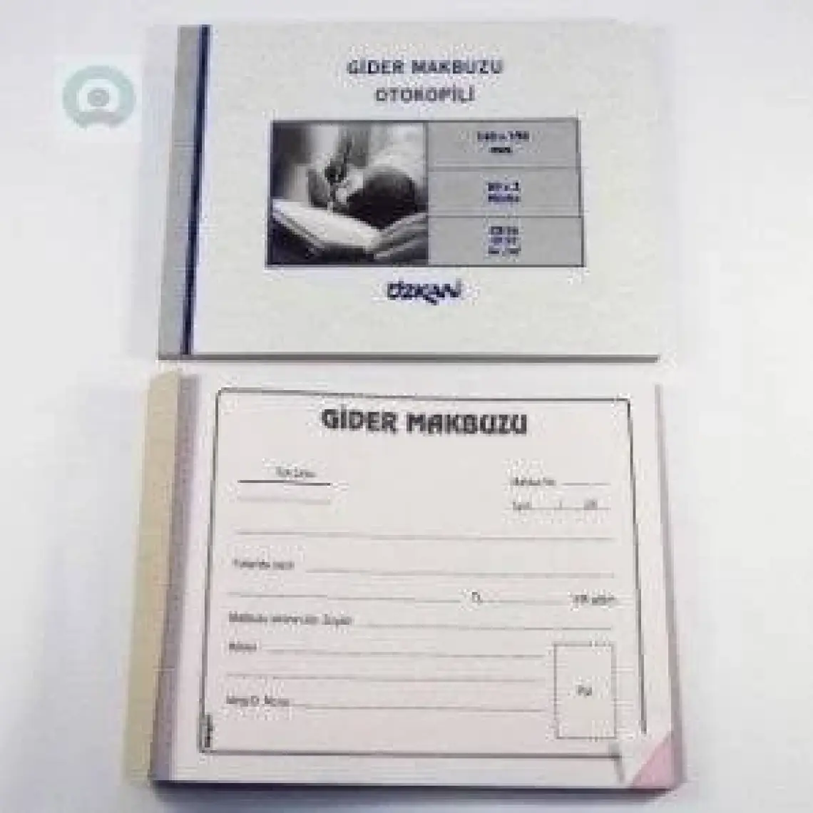Özkan Gider Makbuzu Otokopili 2 Nüsha