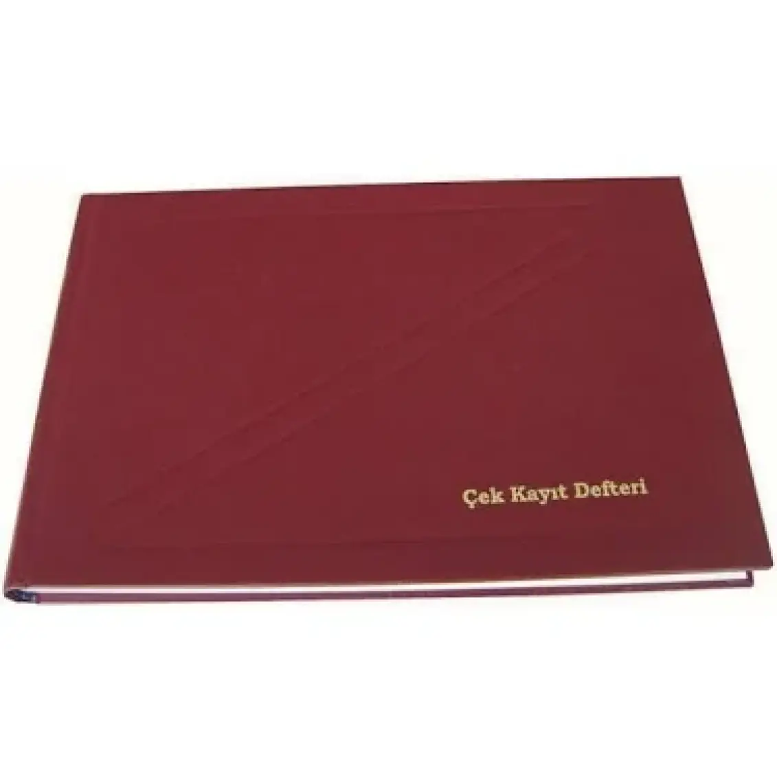Dilman Çek Kayıt Defteri 17x24 96 Yaprak