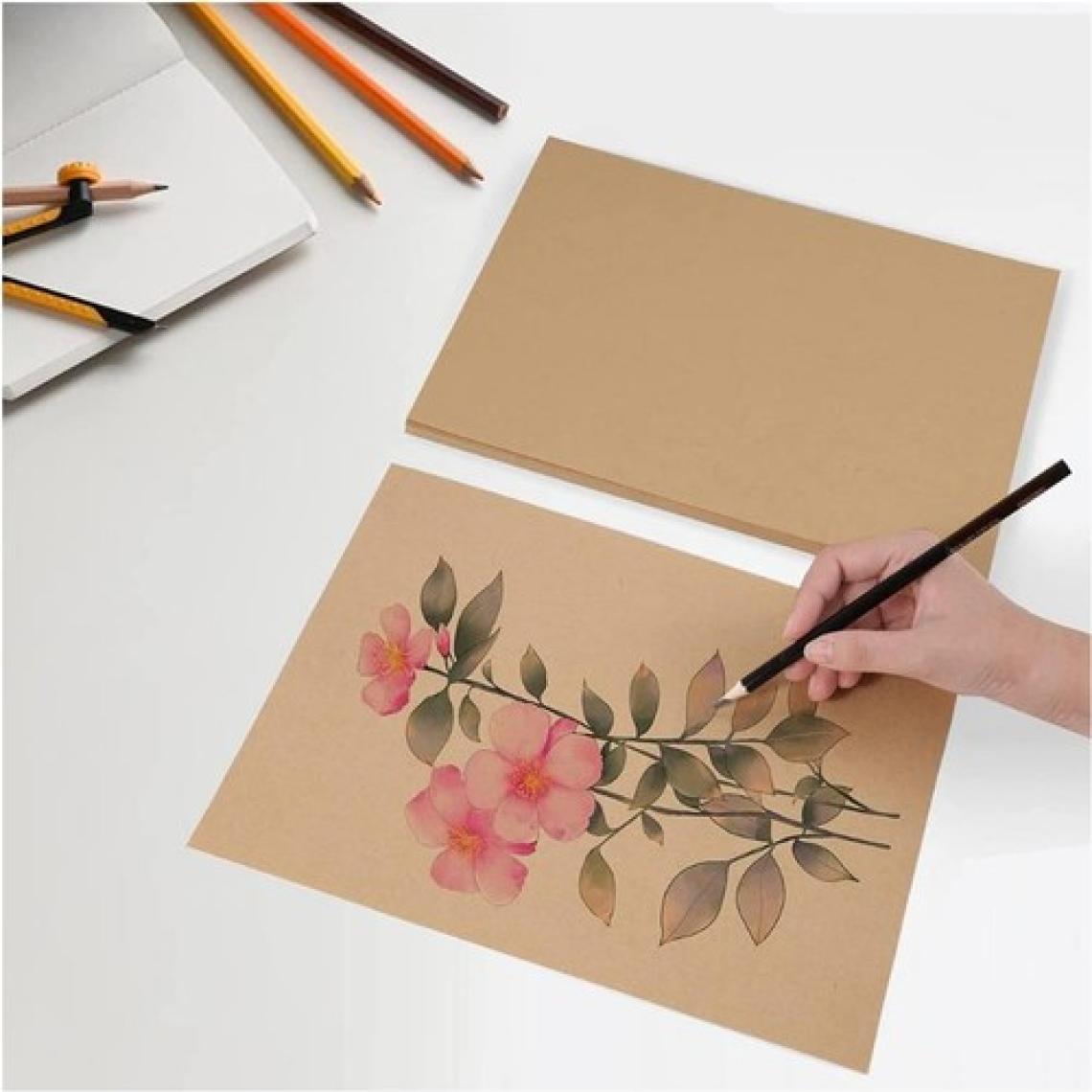 Artlantis A4 Kraft Kağıt 80 gr 50 Adet Artlantis Kraft Saman Kağıt 50 Adet