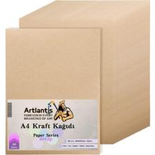Artlantis A4 Kraft Kağıt 80 gr 50 Adet Artlantis Kraft Saman Kağıt 50 Adet