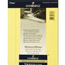 A5 140 Yaprak Çizgili Defter - Sarı