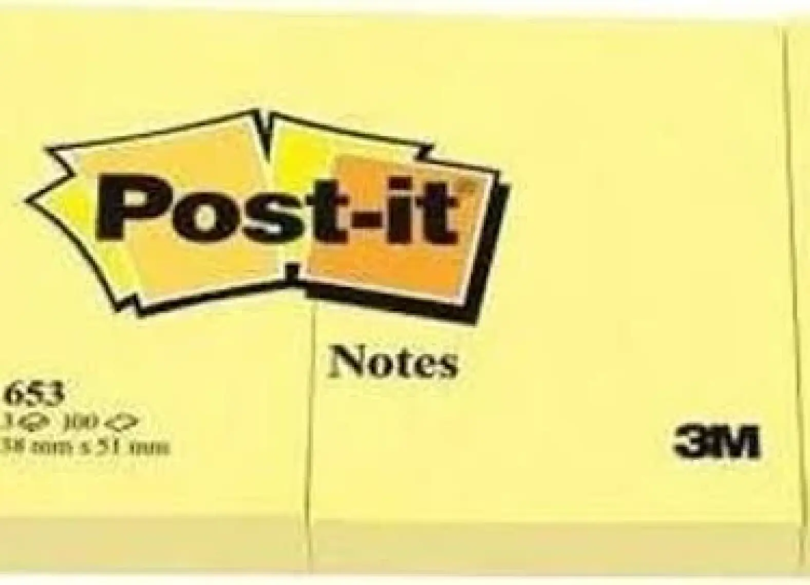 Postit Sarı 653 Not Kağıdı