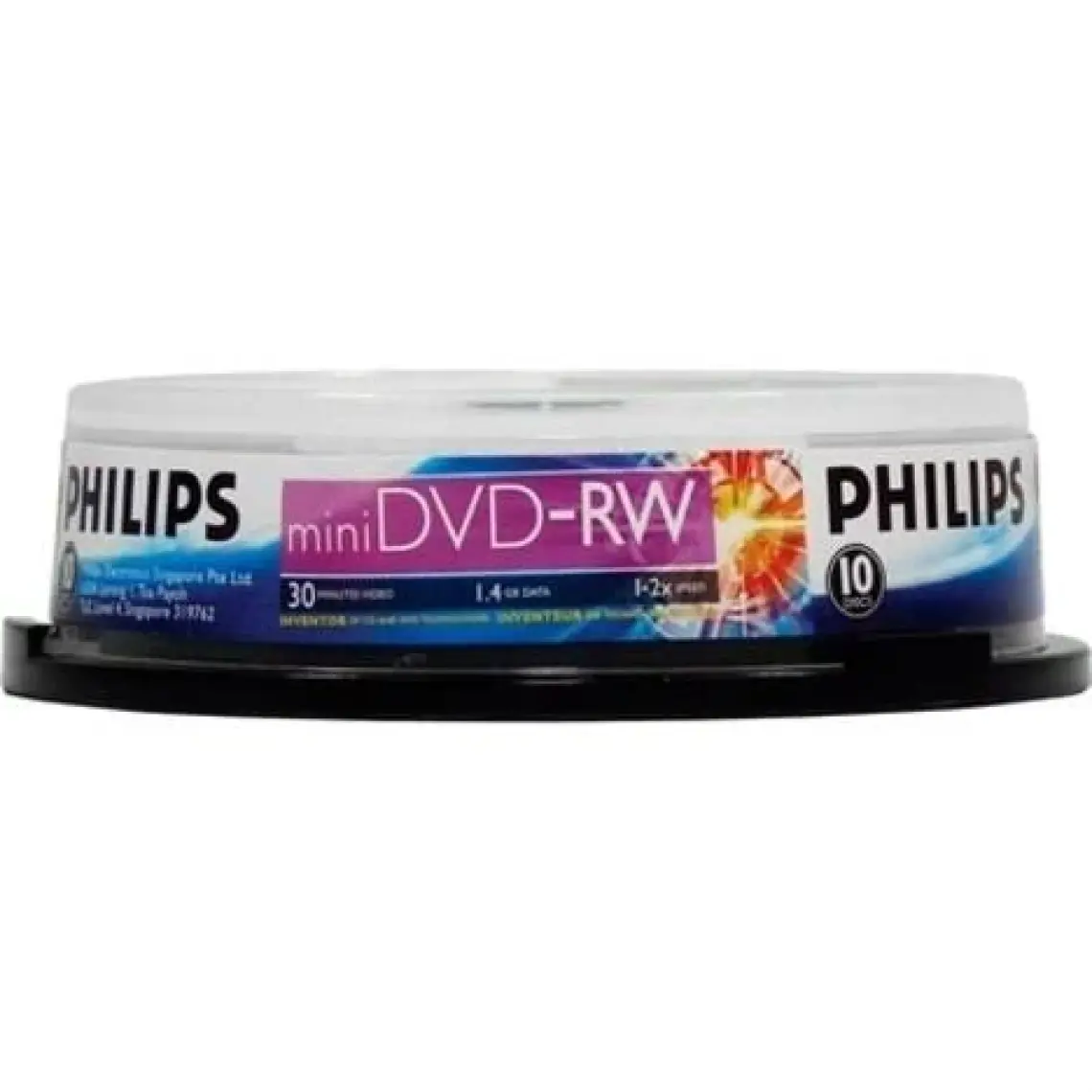 Philips Mini Dvd-Rw 2x 1,4gb 10'Lu Paket