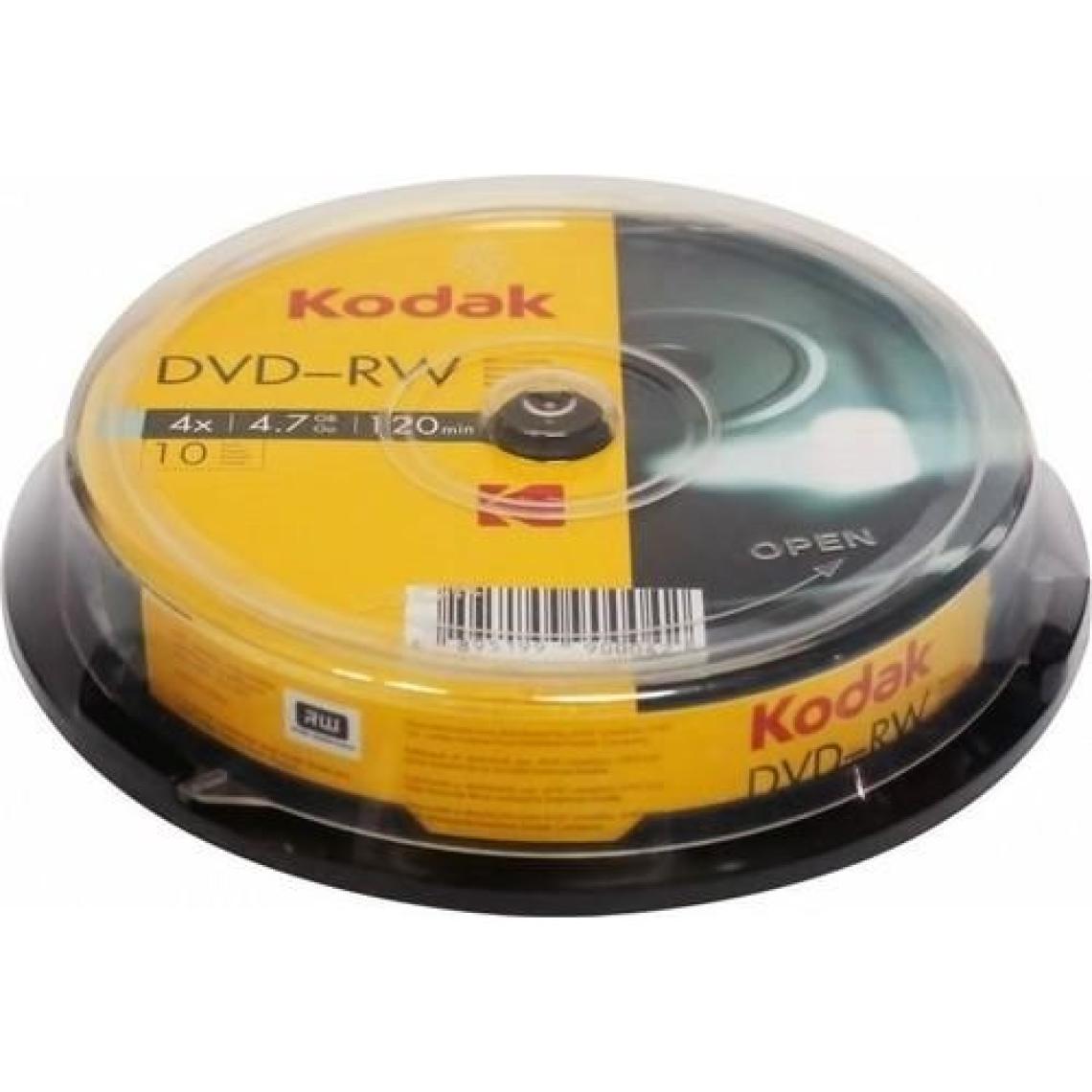 Kodak 4.7gb 4x Dvd-Rw Tekrar Yazılabilir DVD Medya - 10'lu Paket