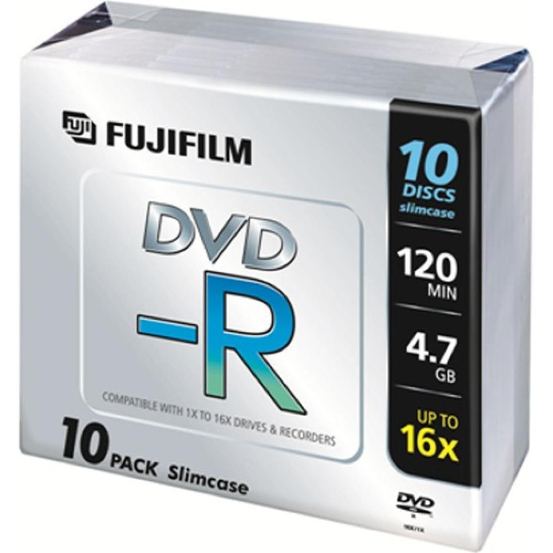 Fujifilm Dvd-R 4.7gb 16X Ince Kutu 10 Adet