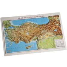35x50 Kabartma Türkiye Fiziki Haritası