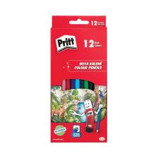 12 Li Silinebilir Pastel Boya - Mum Boya
