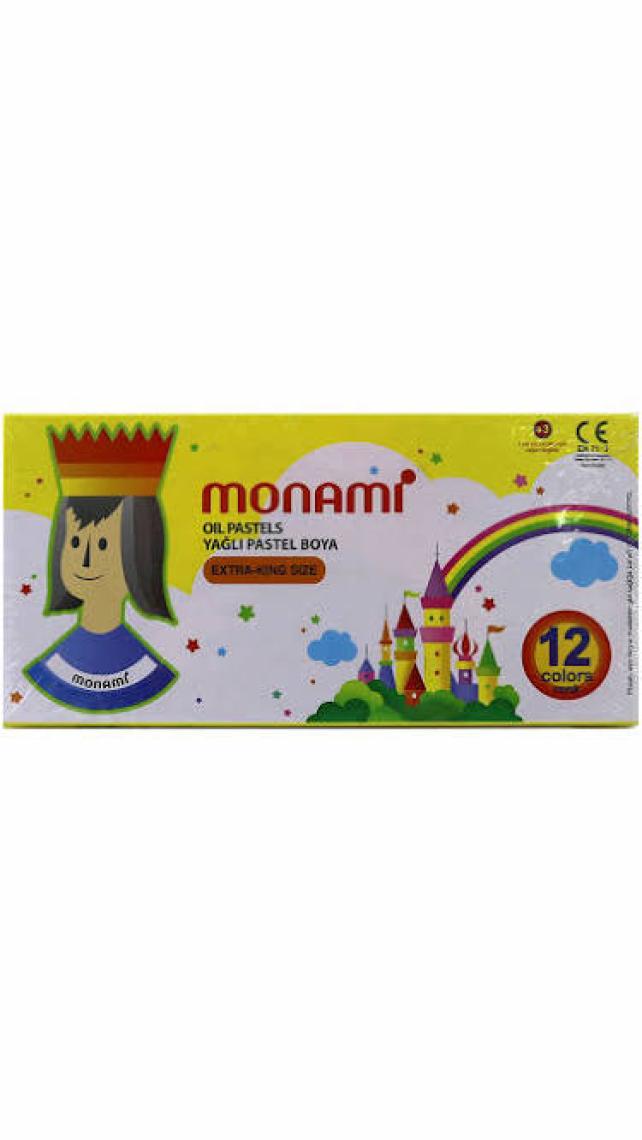 Monami Pastel Boya 12C Renk Oıl