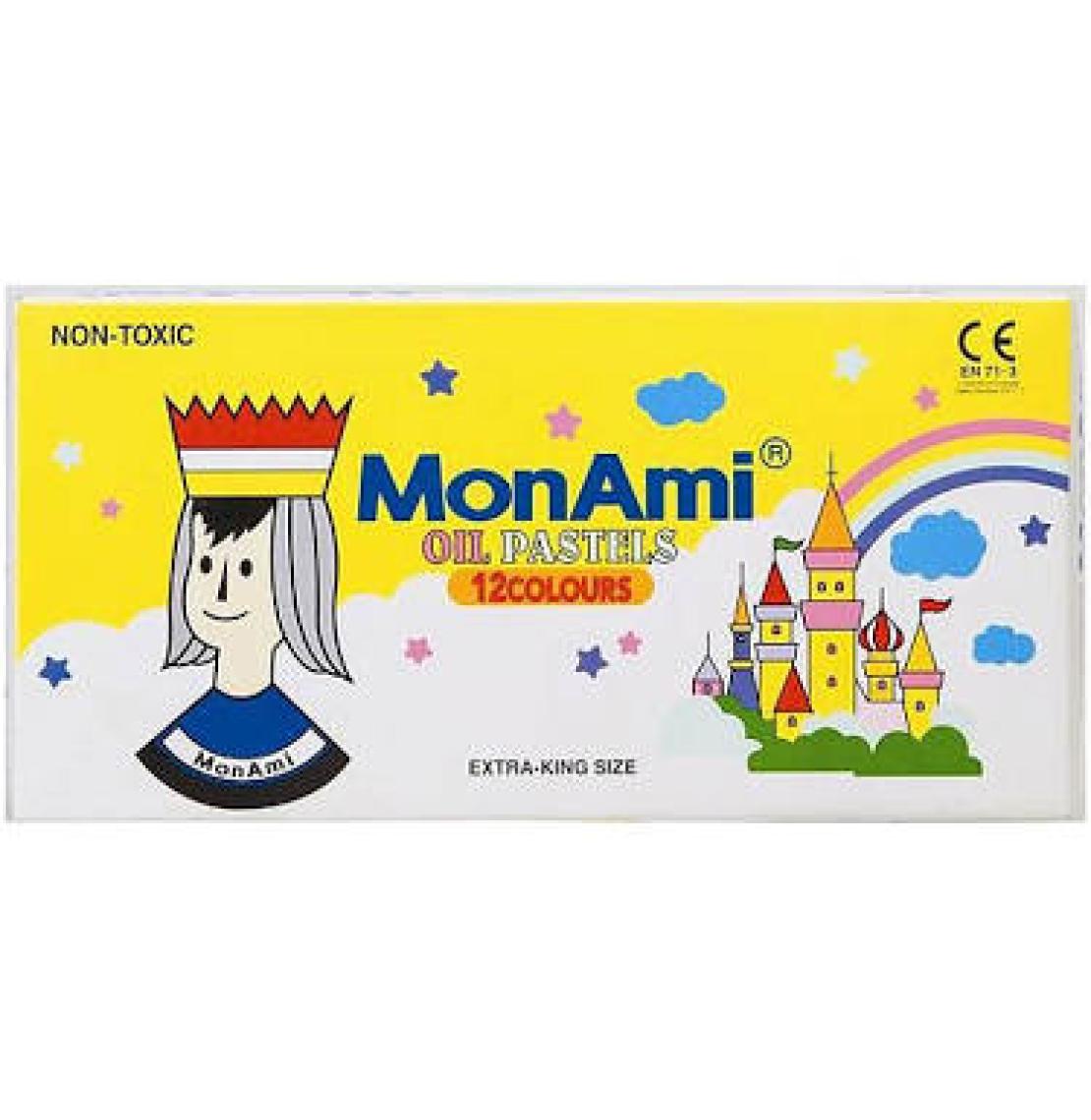Monami Pastel Boya 12C Renk Oıl