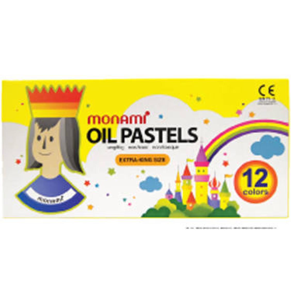 Monami Pastel Boya 12C Renk Oıl