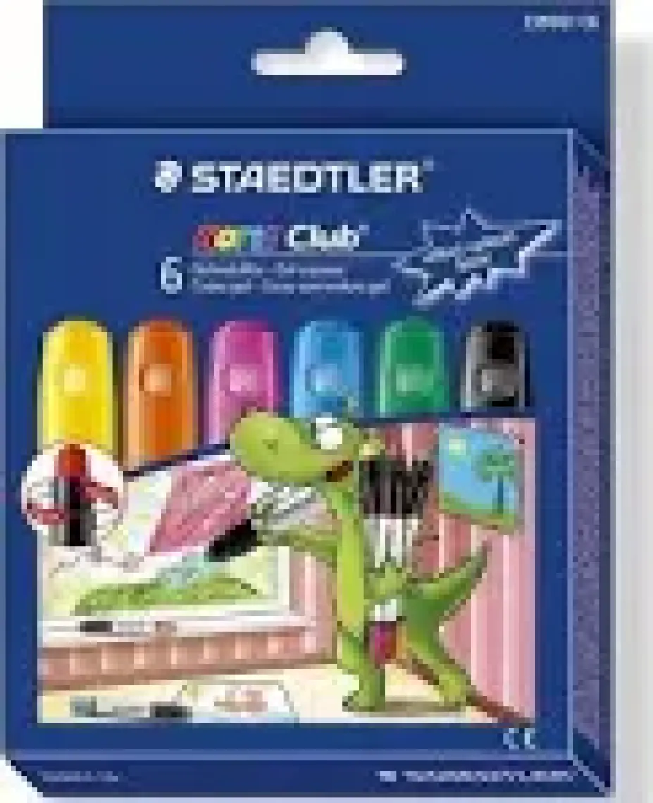 Staedtler Noris Club Jel Pastel Boya Efekt Renkler 6 Renk 2390 G1C6