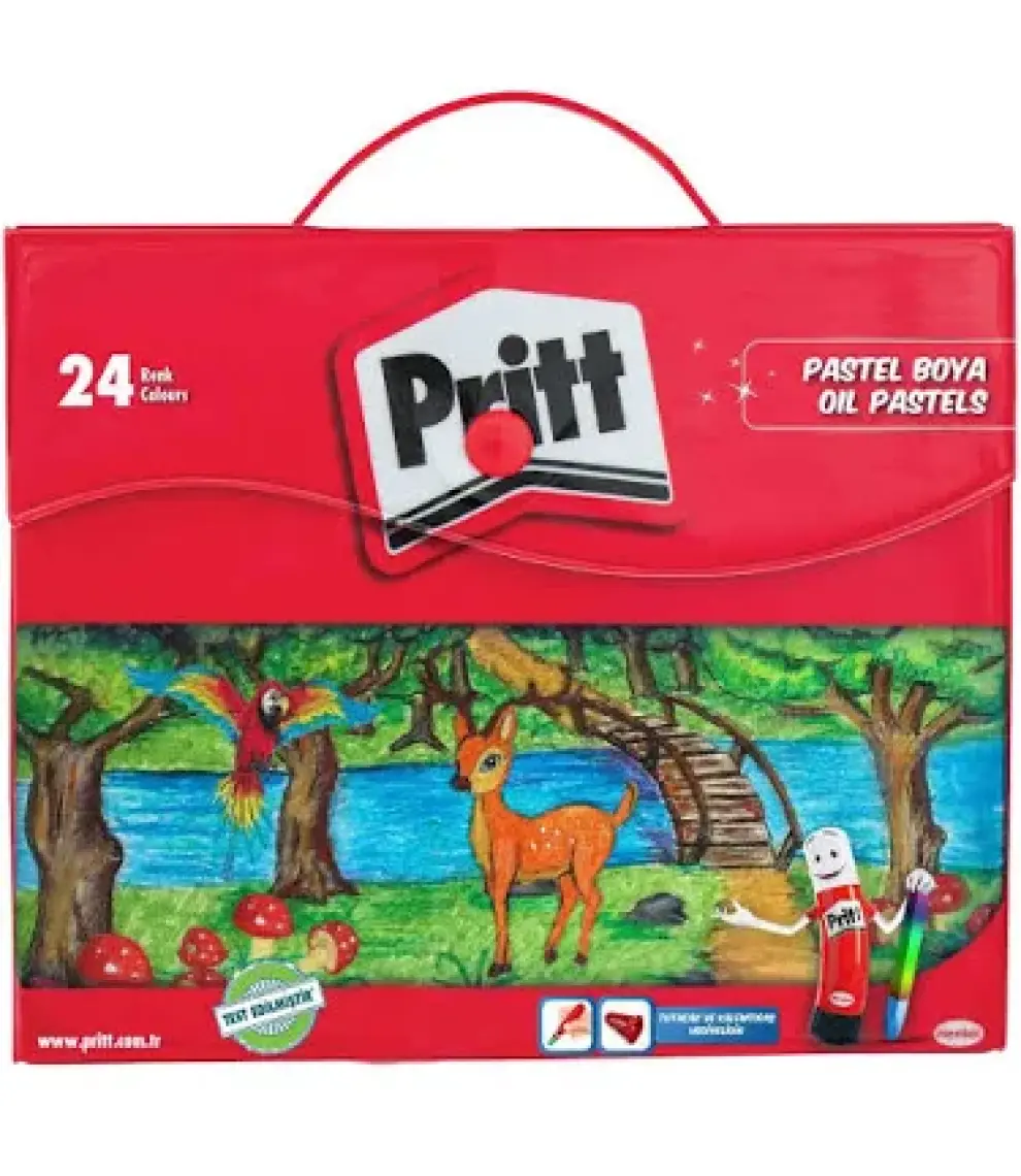 24lü Çantalı Pastel Boya 1048064