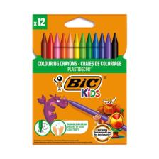 Bic 12 Renk Silinebilir Mum Pastel Boya