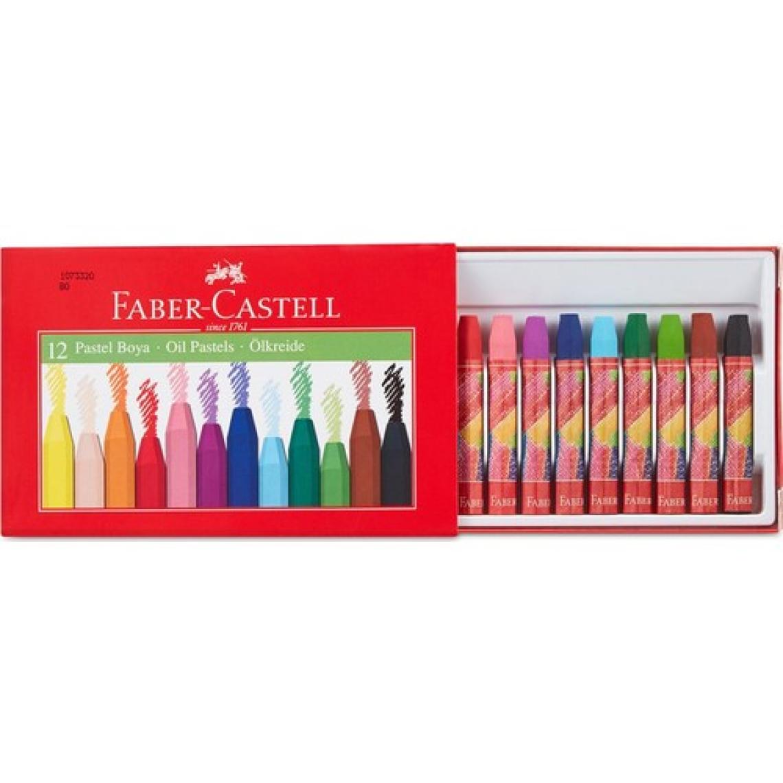 Faber-Castell Karton Kutu Pastel Boya 12 Renk