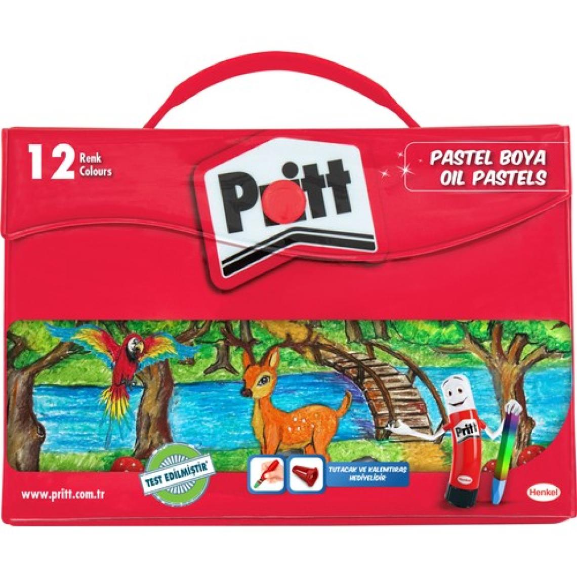Pritt Pastel Boya Çantalı 12'li 1048062