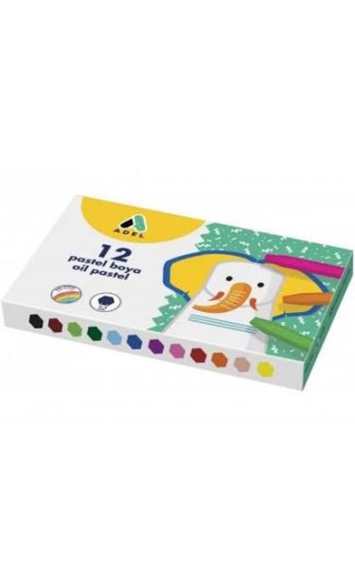 Adel Pastel Boya 12 Renk