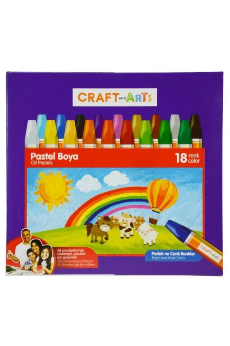 Craft And Arts Pastel Boya 18'Li Karton