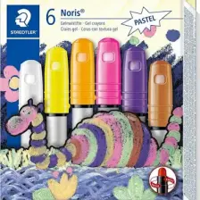 Staedtler Noris Club Jel Pastel Boya Efekt Renkler 6 Lı2390 G2c6