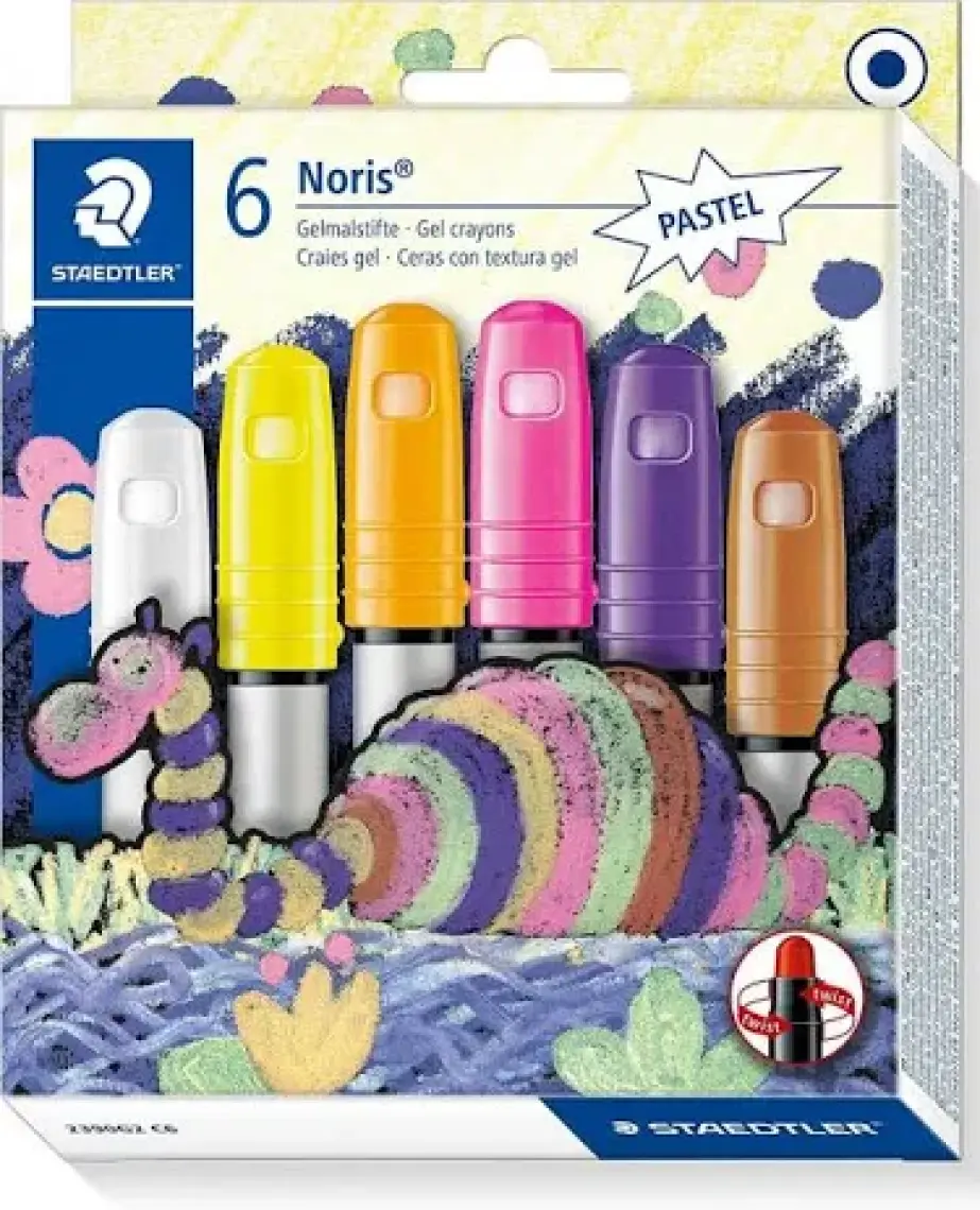 Staedtler Noris Club Jel Pastel Boya Efekt Renkler 6 Lı2390 G2c6