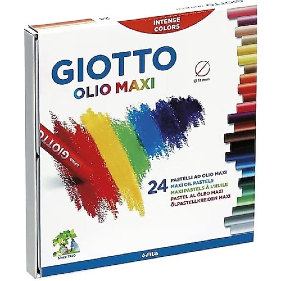 Giotto Olio - Yağlı Pastel Boya (Silindir) 24'Lü Kutu 293100
