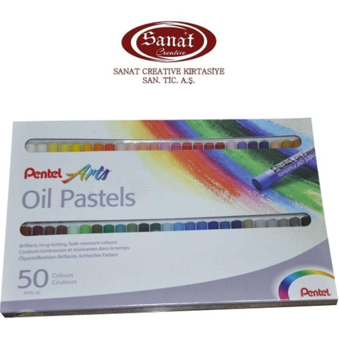 Pentel oil Pastel Boya 50 li Set