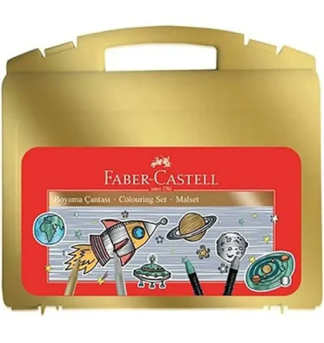 EKS Ticaret Faber Castell Faber-Castell Metalik Boyama Çantası