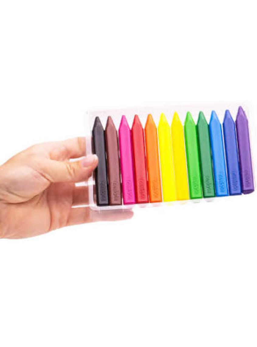 Carioca Plastello Jumbo Üçgen Pastel Boya
